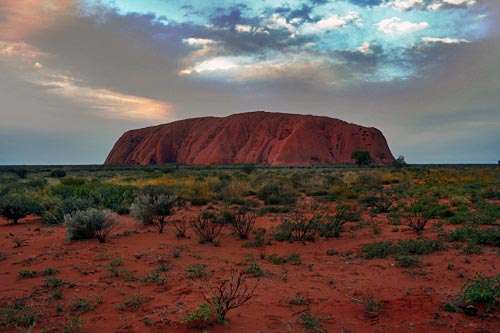 Australia_Uluru_Sunset