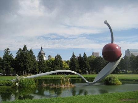 Spoonbridge and Cherry, Minneapolis Sculpture Garden