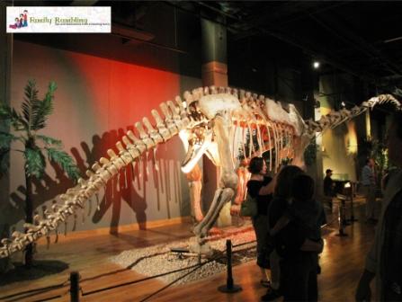 Dinosaur skeleton, Union Station, Kansas City Dinosaur skeleton, Union Station, Kansas City