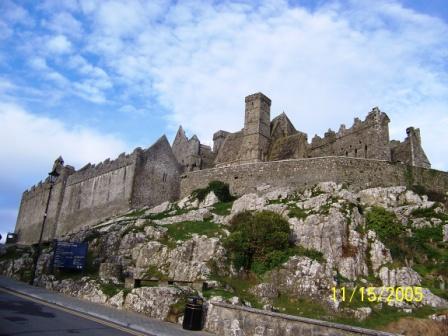 Rock of Cashel viewed from below Rock of Cashel viewed from below