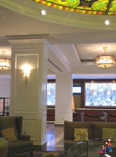 New Pillars in the Cascade Lobby, Opryland Hotel, Nashville