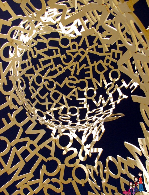 Inside Nomade- Pappajohn Sculpture Park, Des Moines, Iowa