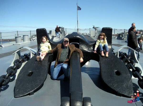 Anchor on the USS Massachusetts