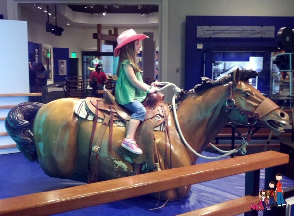 Bucking Bronc Riding, Cowgirl Museum