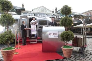 Visit London Pop up Hotel