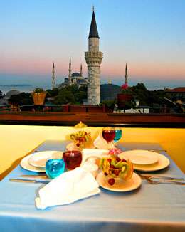 Grill Restaurant at Hotel Ambassador in Istanbul Turkey
