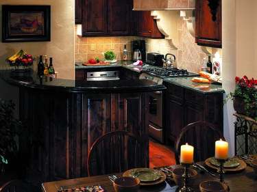 Les Saisons kitchen