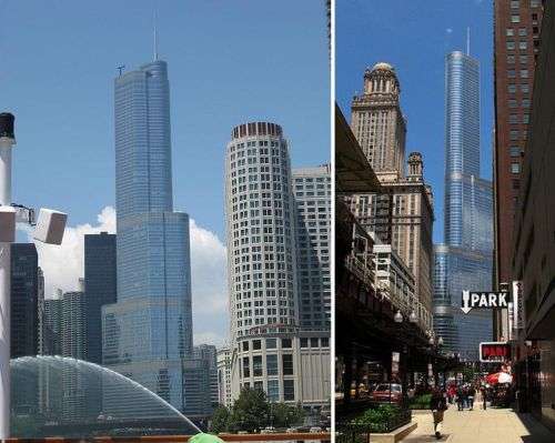 Trump International Hotel & Tower Chicago. The 486 residences and 339 guest 