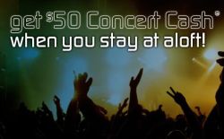 Aloft Concert Cash Aloft Concert Cash