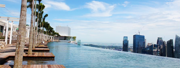 marin bay sands infinity pool