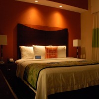 hotel room in Baltimore
