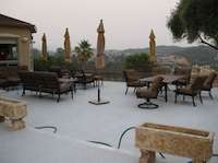 The bed and breakfast overlooks more than 400,000 acres of Sonoma County Wine Country.