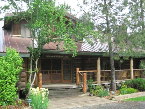 Luxury Travel Writer, horse lover Nancy D. Brown finds Red Horse Mountain Ranch in Harrison, a dude ranch located an hour south of Coeur d'Alene, Idaho
