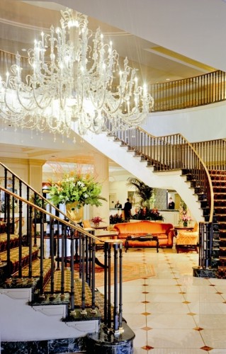 South Carolina Lobby Charleston Place Hotel, South Carolina, Nancy D. Brown, travel writer