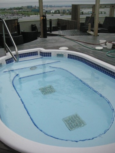 Acclaim Rooftop Hottub Acclaim Rooftop hot tub, hotel, Nancy D. Brown, Canada