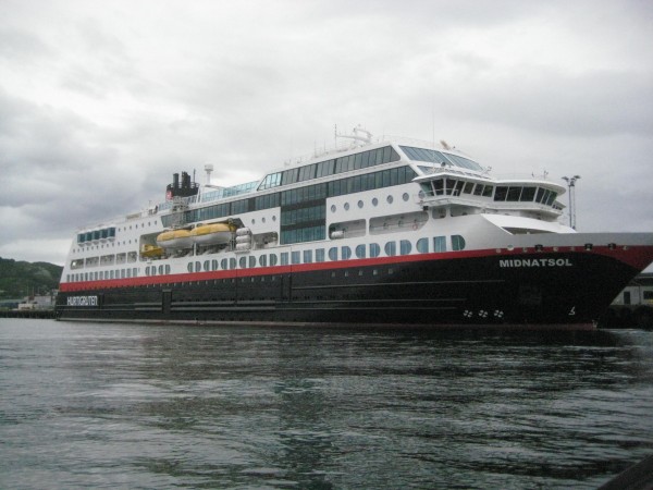 Hurtigruten Midnatsol Hurtigruten MS Midnatsol, Norwegian cruise ship, Norway, Nancy D. Brown, travel