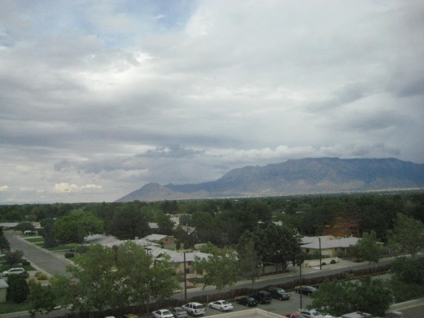 Sandia Mountains, Sheraton Uptown, Albuquerque, New Mexico, Nancy D. Brown