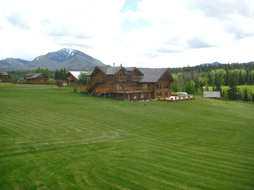 "Dove Lodge" Echo Valley Ranch, BC, Canada, Nancy D. Brown, travel