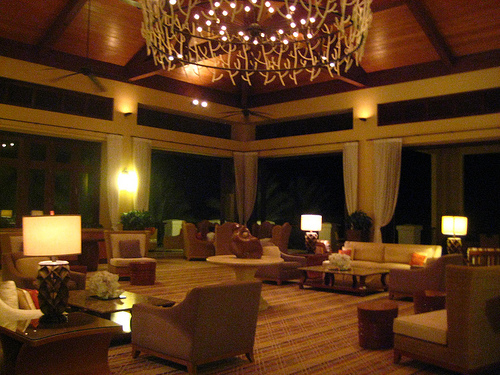 "Hyatt Regency Curacao" lobby, Dutch Caribbean