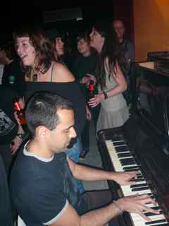 Jorge plays at Can Luis