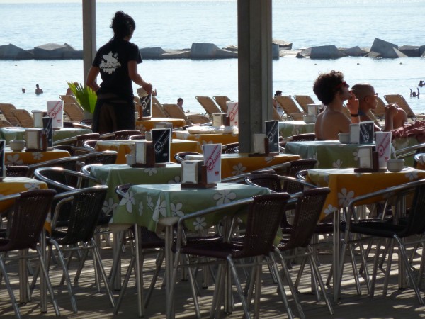 Barcelona Beach Bars Are Open