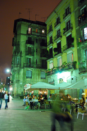 Nightlife in El Born Barcelona
