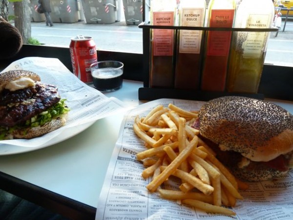 Burgers in Barcelona - Veggie and Beef