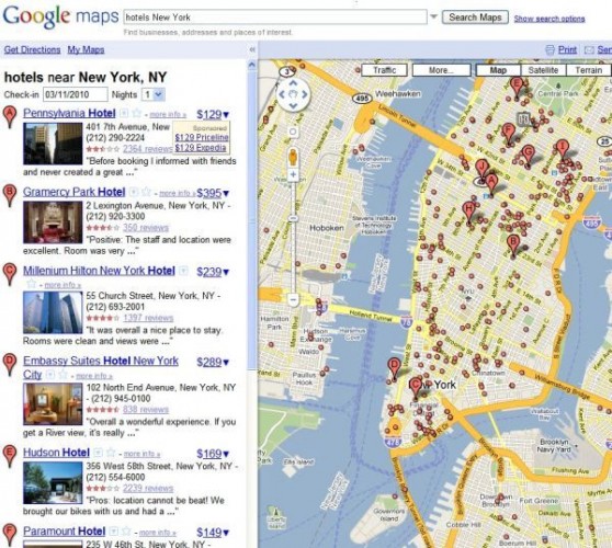Google Maps Hotel Price ads - Click to enlarge Google Maps Hotel Price ads