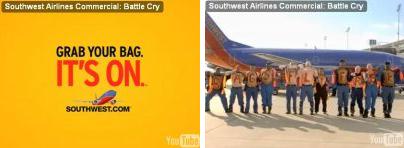 Southwest Airlines 'It's On' ad Southwest Airlines 'It's On' ad