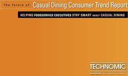Casual Dining Trends - Technomic