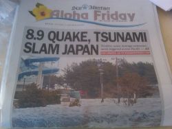 Tsunami in Japan