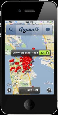 Gigwalk app
