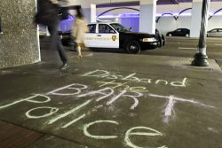 BART protest