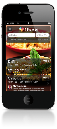 Ness search app